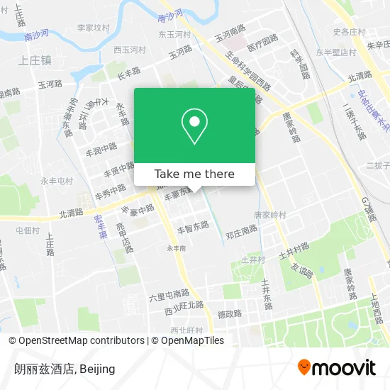 朗丽兹酒店 map