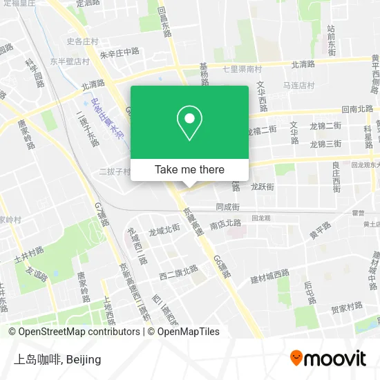 上岛咖啡 map