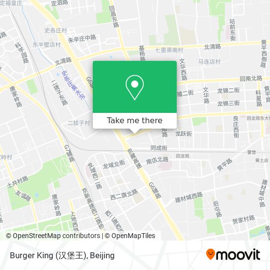 Burger King (汉堡王) map