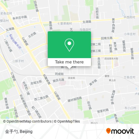 金手勺 map