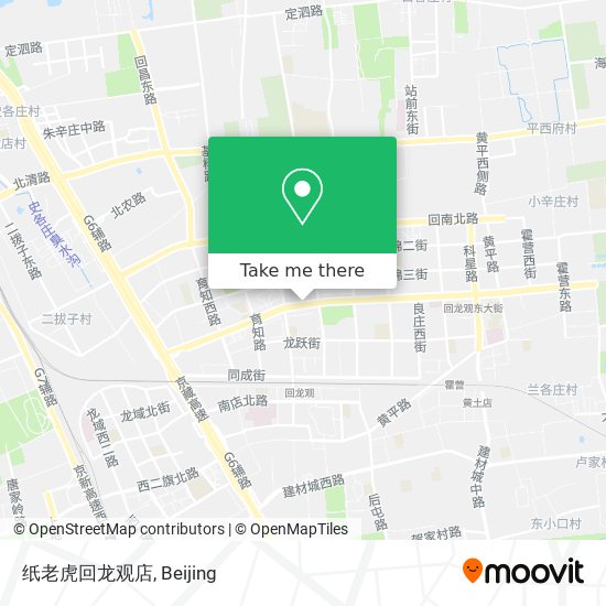 纸老虎回龙观店 map