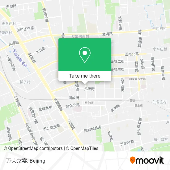 万荣京宴 map