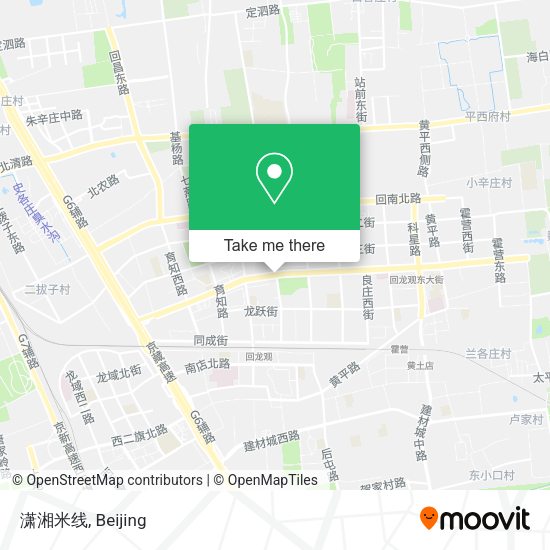 潇湘米线 map