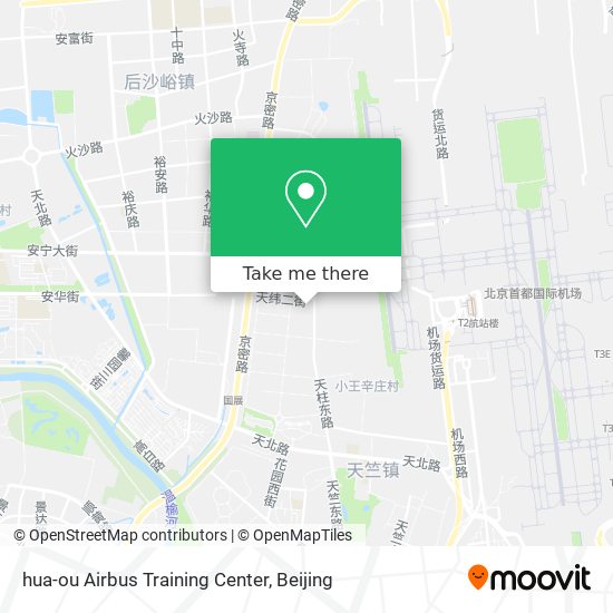 hua-ou Airbus Training Center map