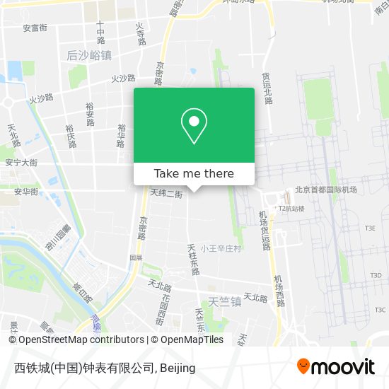 西铁城(中国)钟表有限公司 map