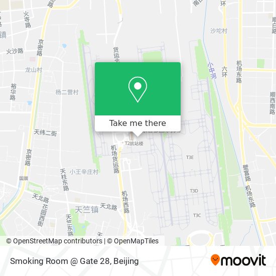 Smoking Room @ Gate 28 map