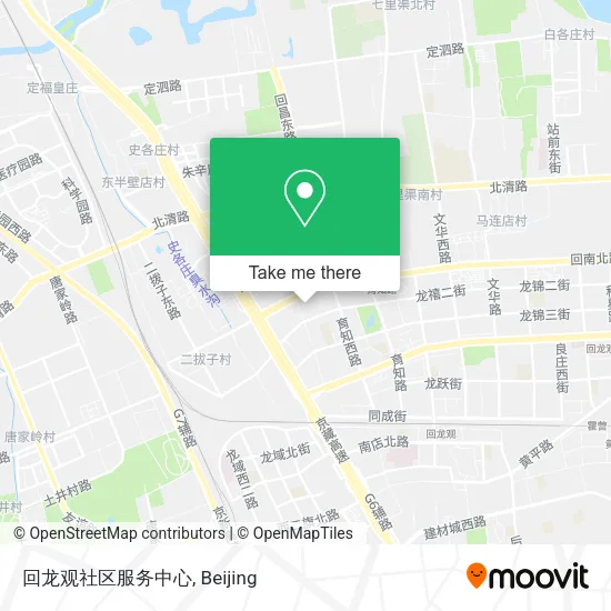 回龙观社区服务中心 map