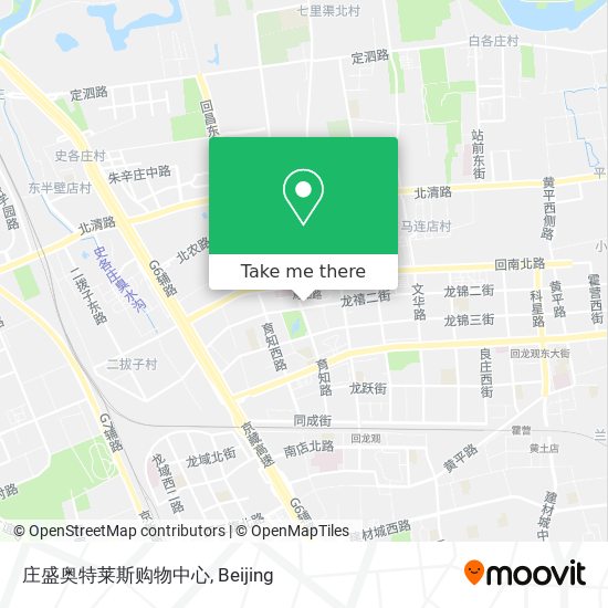 庄盛奥特莱斯购物中心 map