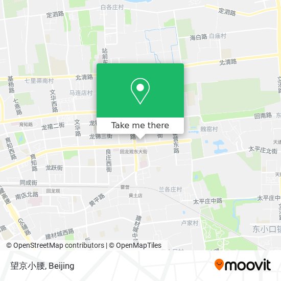 望京小腰 map