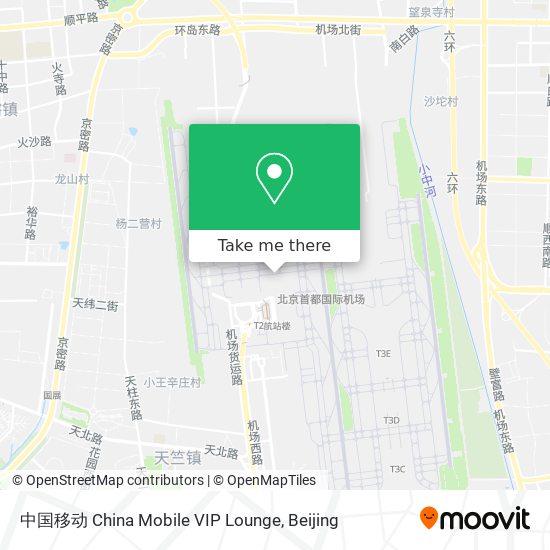 中国移动 China Mobile VIP Lounge map