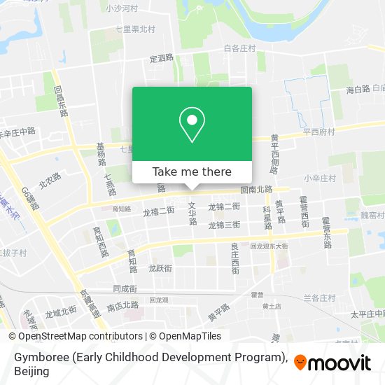 Gymboree (Early Childhood Development Program) map
