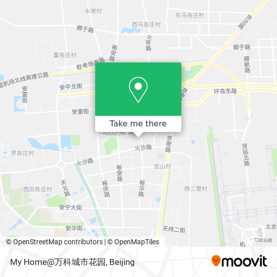 My Home@万科城市花园 map