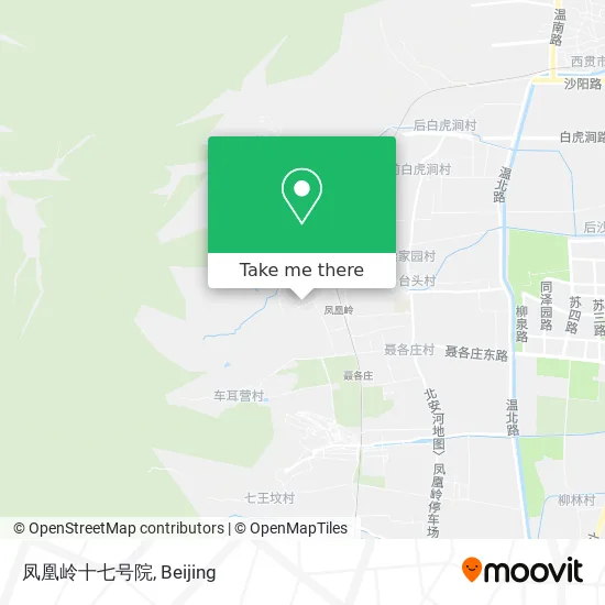凤凰岭十七号院 map