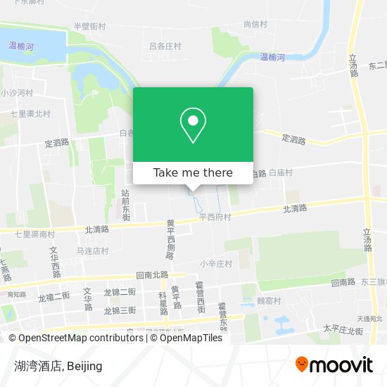 湖湾酒店 map
