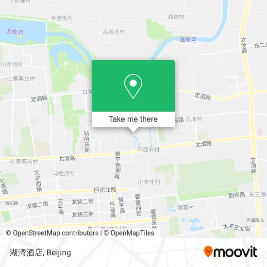 湖湾酒店 map