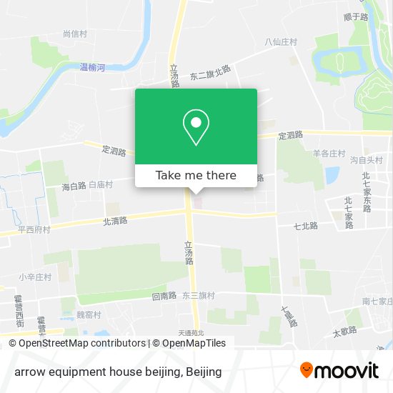 arrow equipment house beijing map