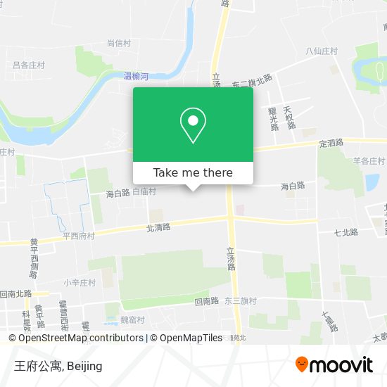 王府公寓 map