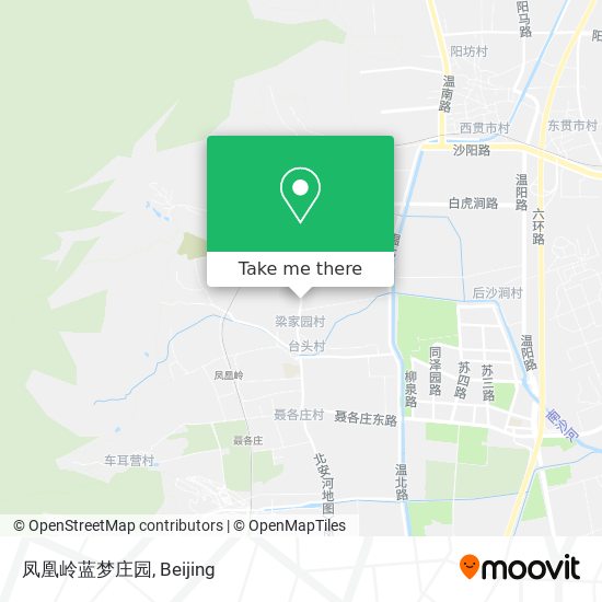 凤凰岭蓝梦庄园 map