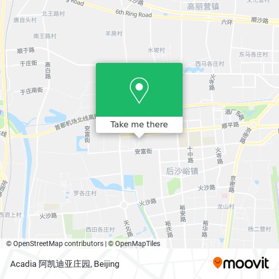 Acadia 阿凯迪亚庄园 map