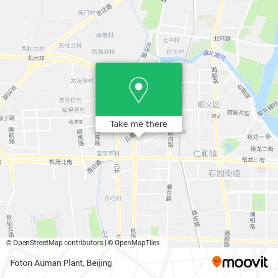 Foton Auman Plant map