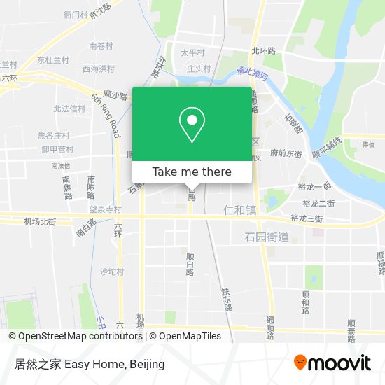 居然之家 Easy Home map