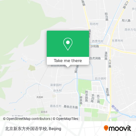 北京新东方外国语学校 map