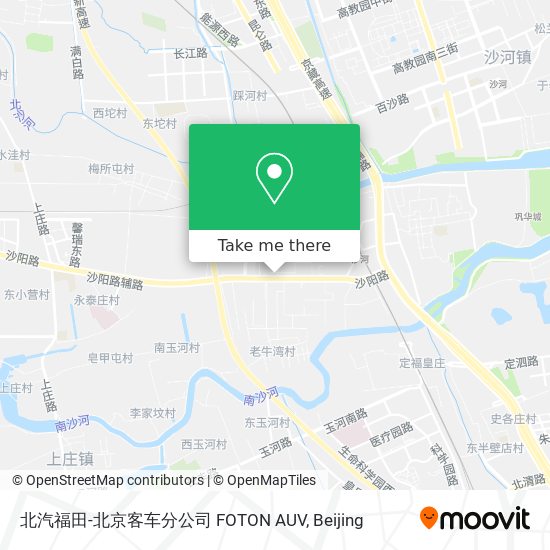 北汽福田-北京客车分公司 FOTON AUV map