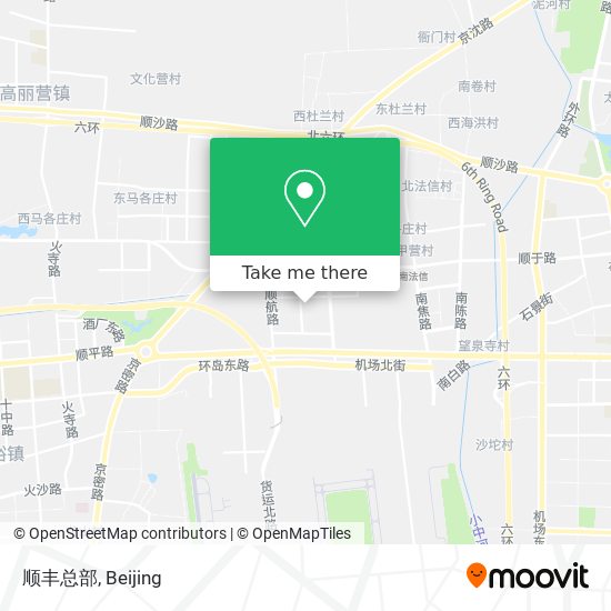 顺丰总部 map