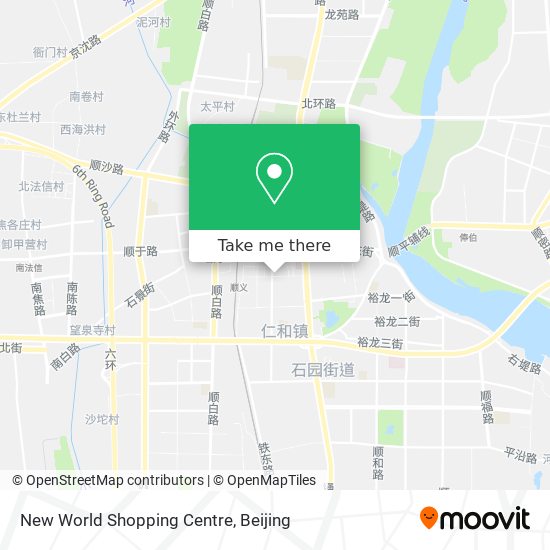 New World Shopping Centre map