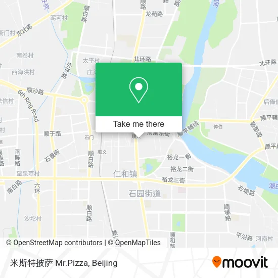 米斯特披萨 Mr.Pizza map