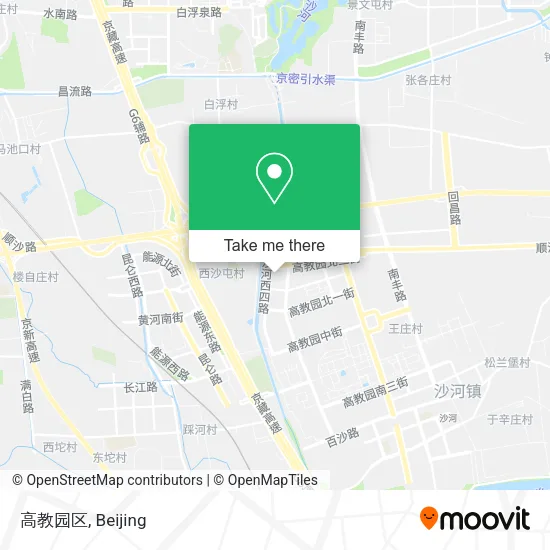 高教园区 map