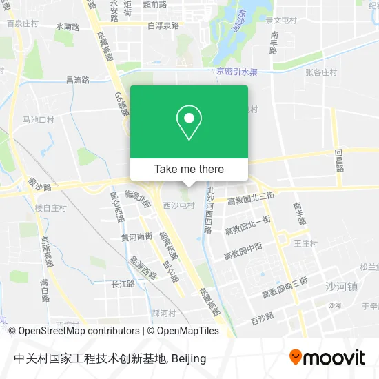 中关村国家工程技术创新基地 map
