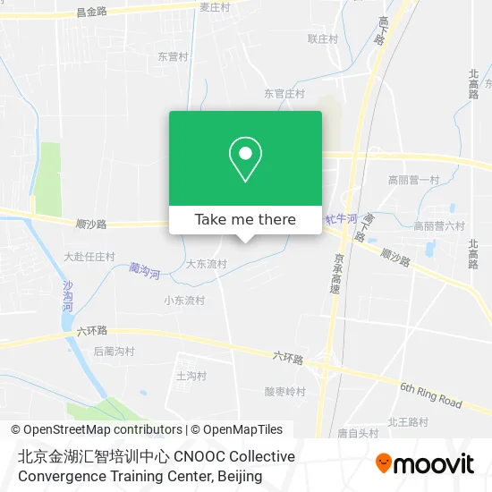北京金湖汇智培训中心 CNOOC Collective Convergence Training Center map