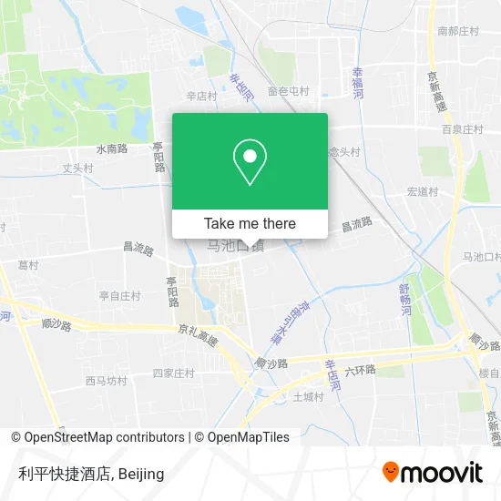 利平快捷酒店 map