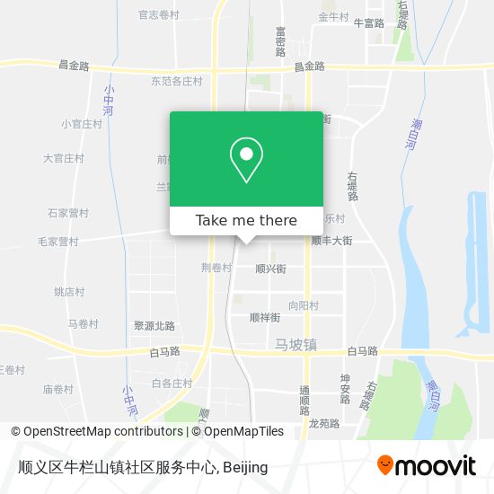 顺义区牛栏山镇社区服务中心 map