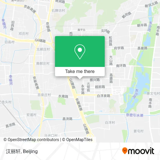 汉丽轩 map
