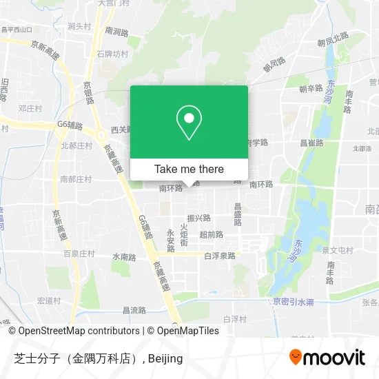 芝士分子（金隅万科店） map