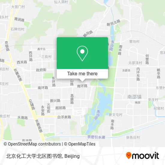 北京化工大学北区图书馆 map