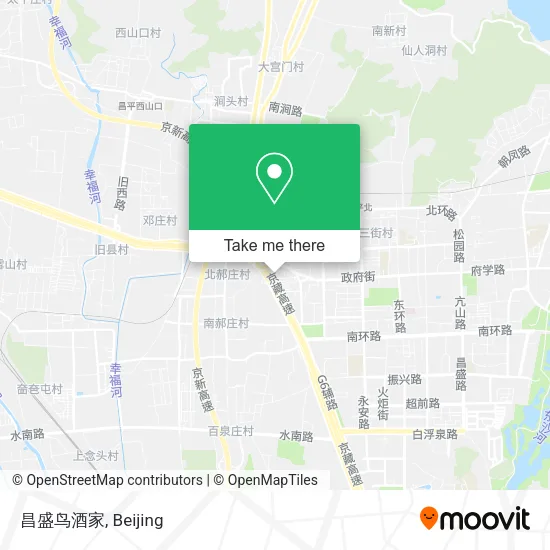 昌盛鸟酒家 map
