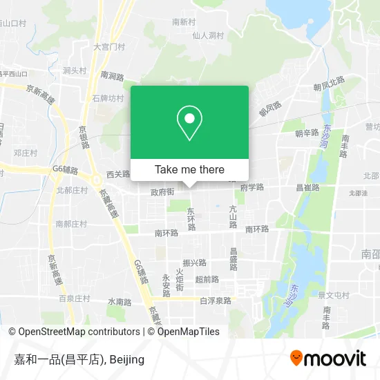 嘉和一品(昌平店) map