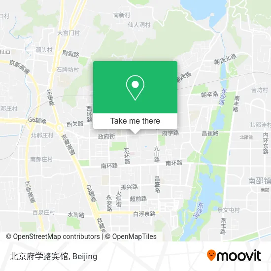 北京府学路宾馆 map