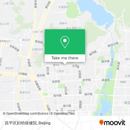 昌平区妇幼保健院 map