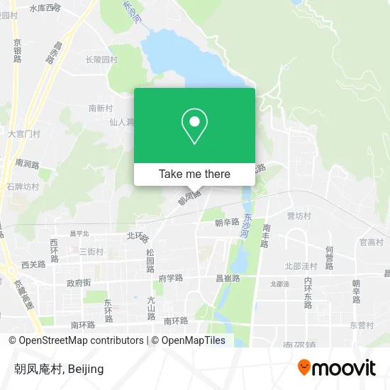 朝凤庵村 map