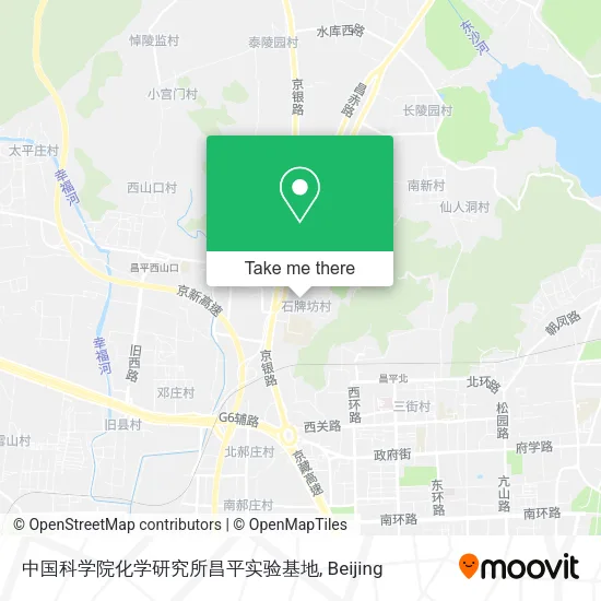 中国科学院化学研究所昌平实验基地 map