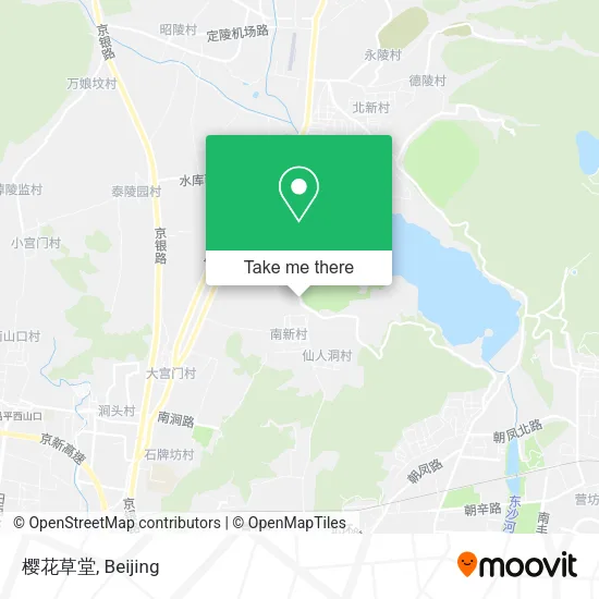 樱花草堂 map