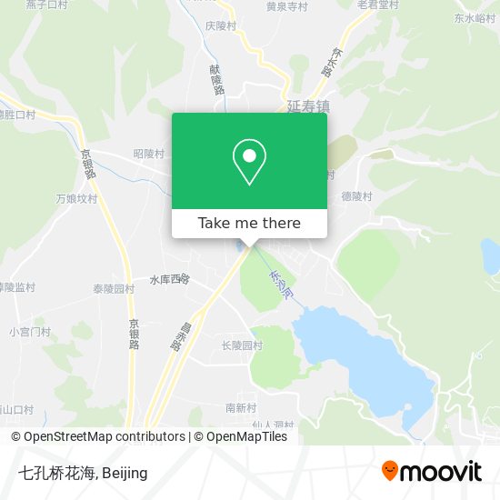 七孔桥花海 map