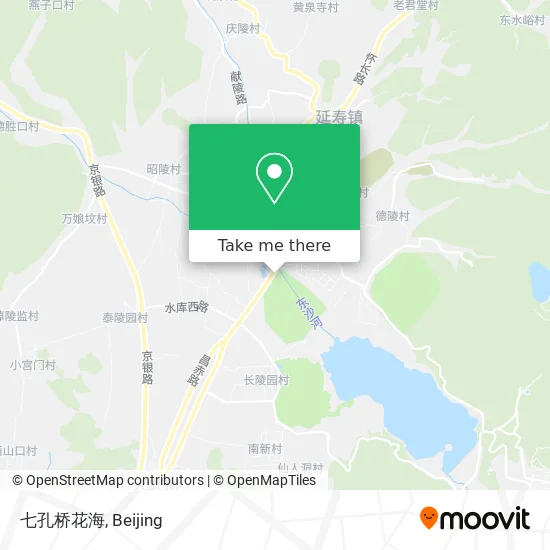 七孔桥花海 map