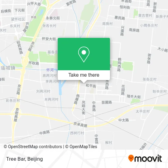 Tree Bar map