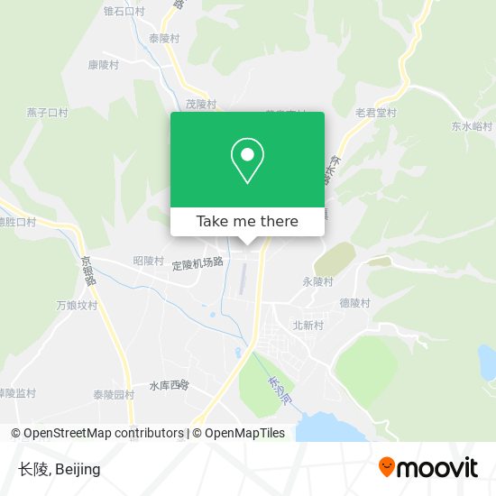 长陵 map