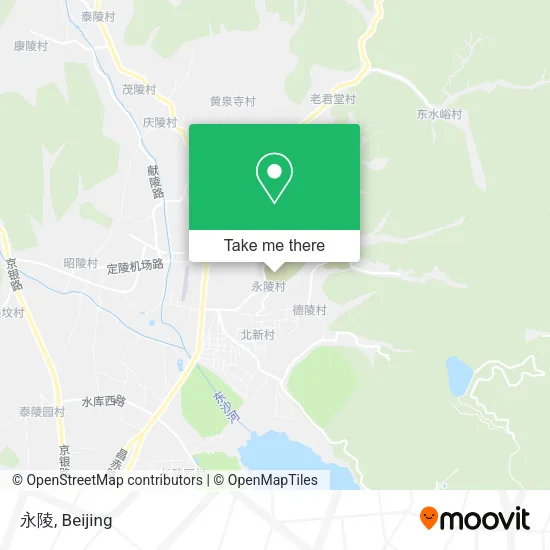 永陵 map
